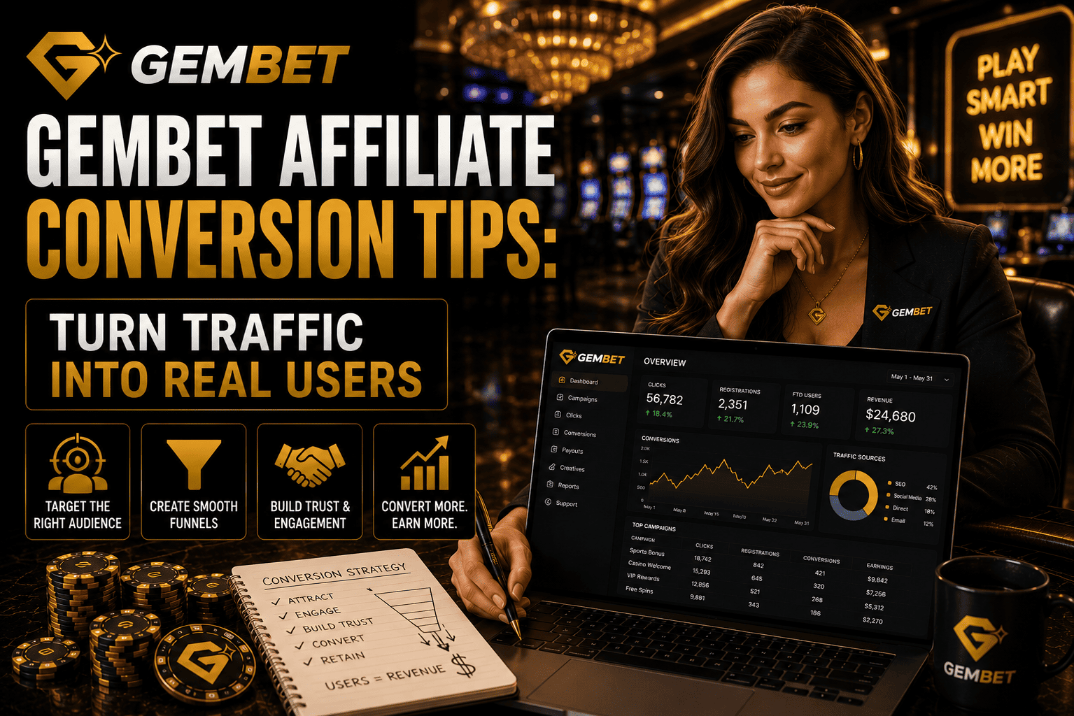 Gembet affiliate conversion optimization guide