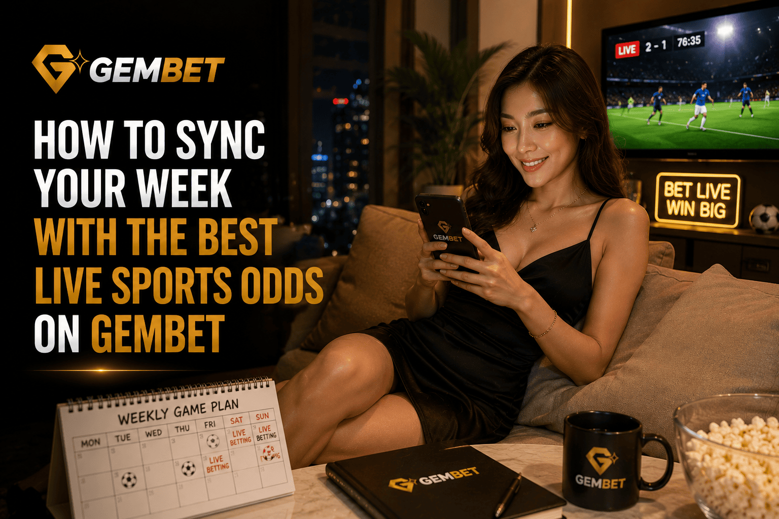 Best live sports odds guide for planning smarter weekly bets on Gembet