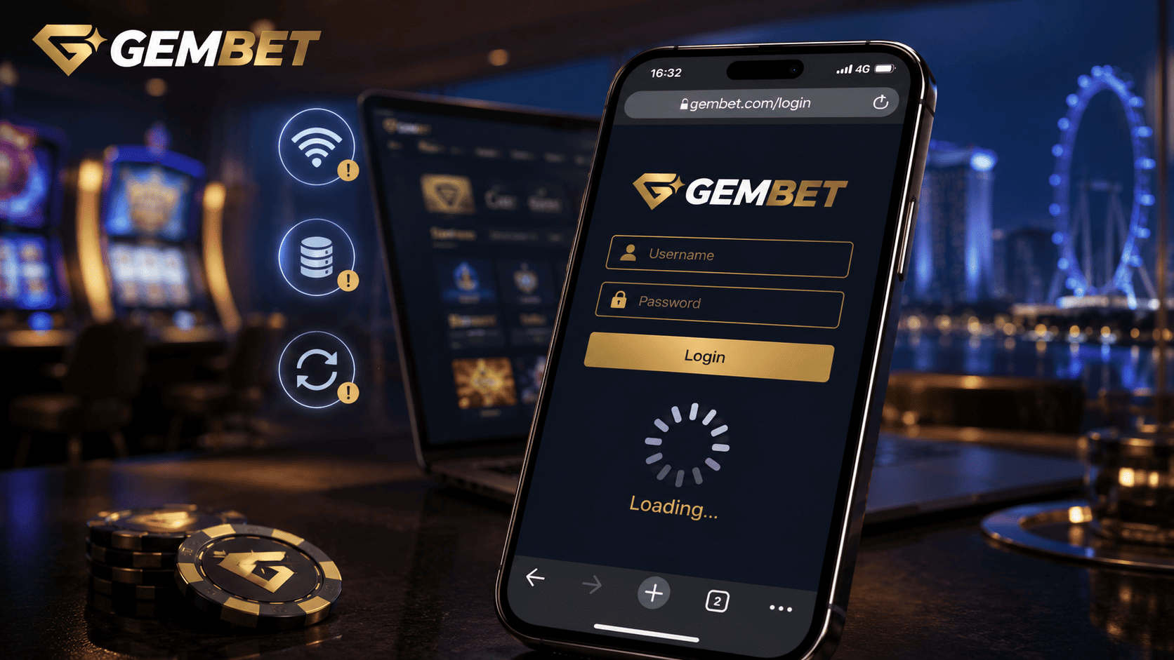 Gembet Login Page Not Loading Singapore