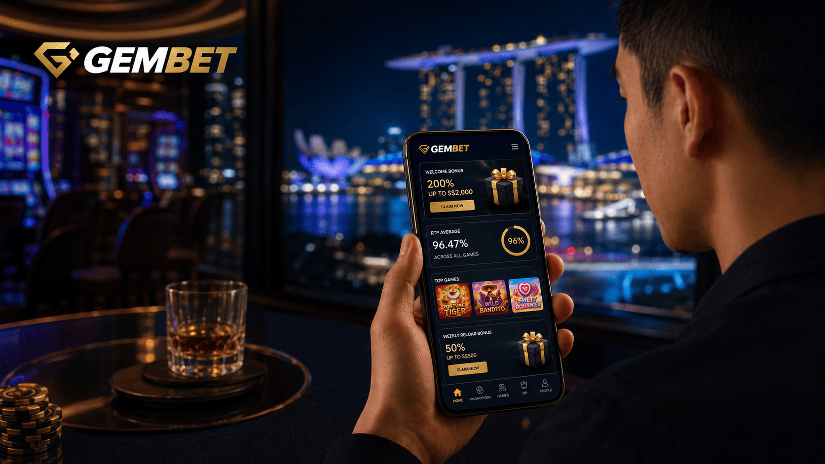 Gembet casino bonus and RTP guide for Singapore players