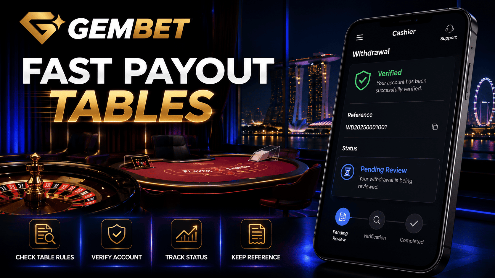 Fast payout live casino tables guide