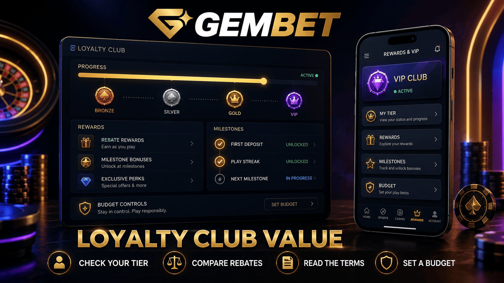 Loyalty club VIP rebates guide