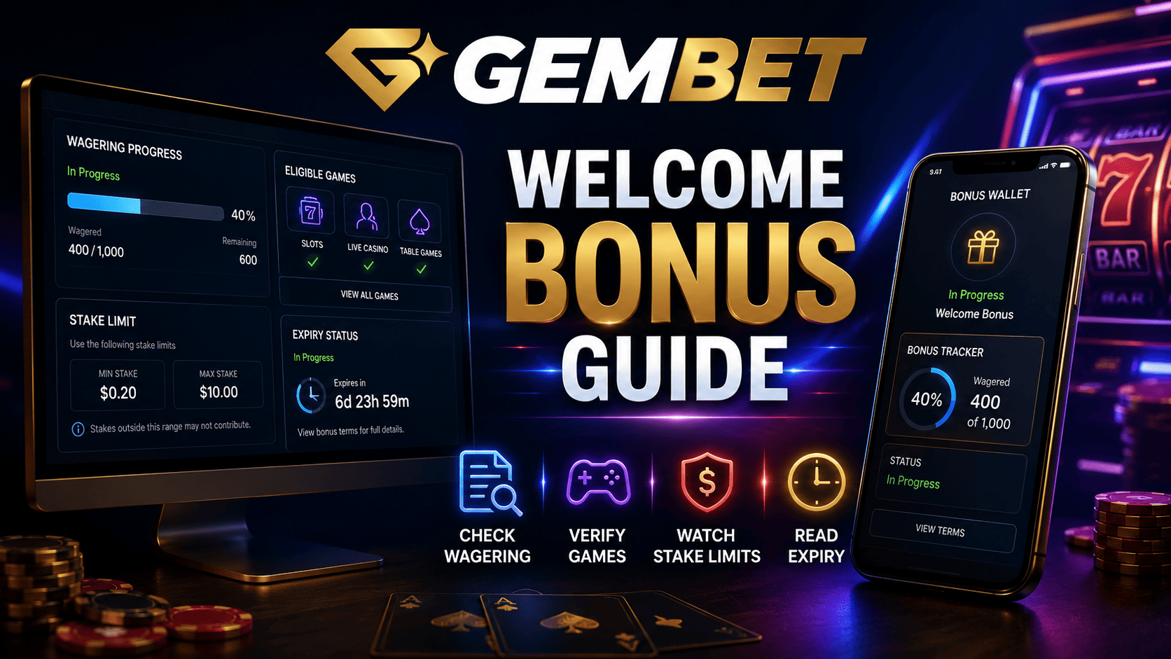 Welcome bonus wagering guide