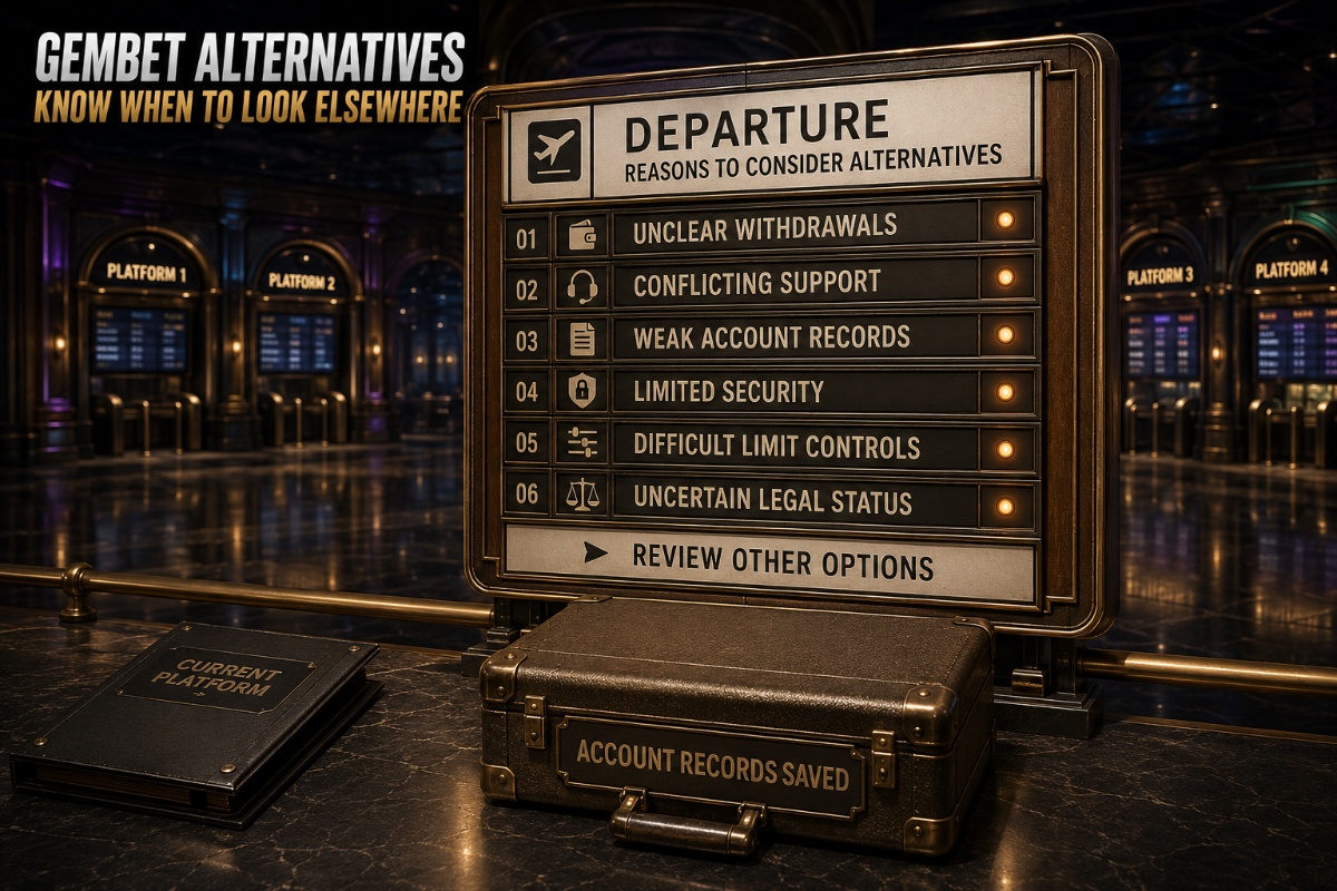 Gembet alternatives considered after recurring withdrawal, support, security, and usability problems