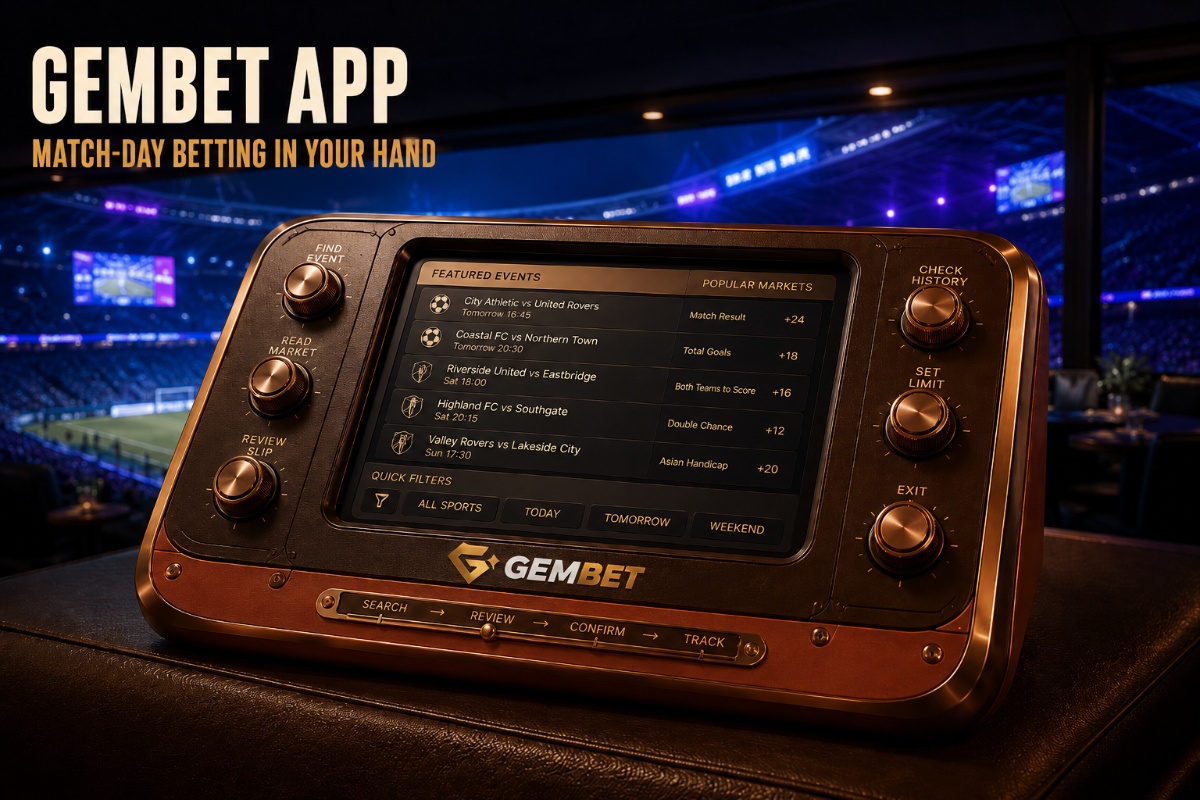 Gembet app making mobile sports betting more convenient throughout match day