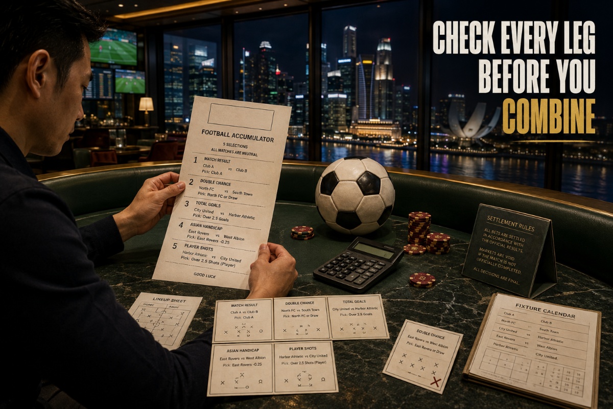 Gembet football accumulator betting guide for checking selections and combined odds